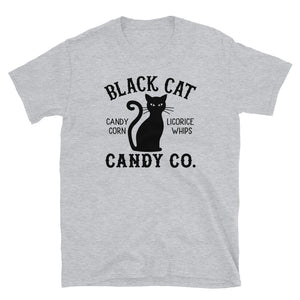 Acoustee Black Cat Candy Halloween Shirt, Halloween Shirt, Funny Halloween T-shirt, Boo Shirt